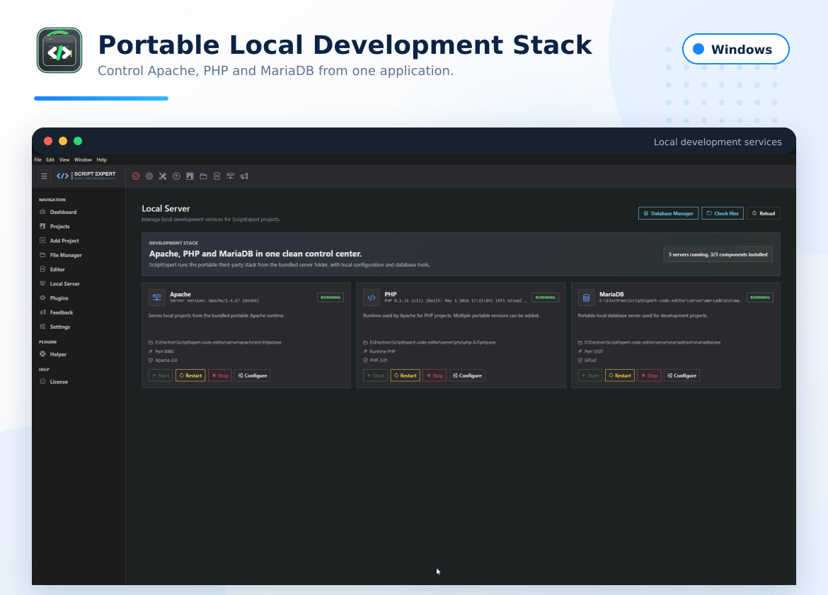 AI Agent Code Editor - Windows Desktop Application