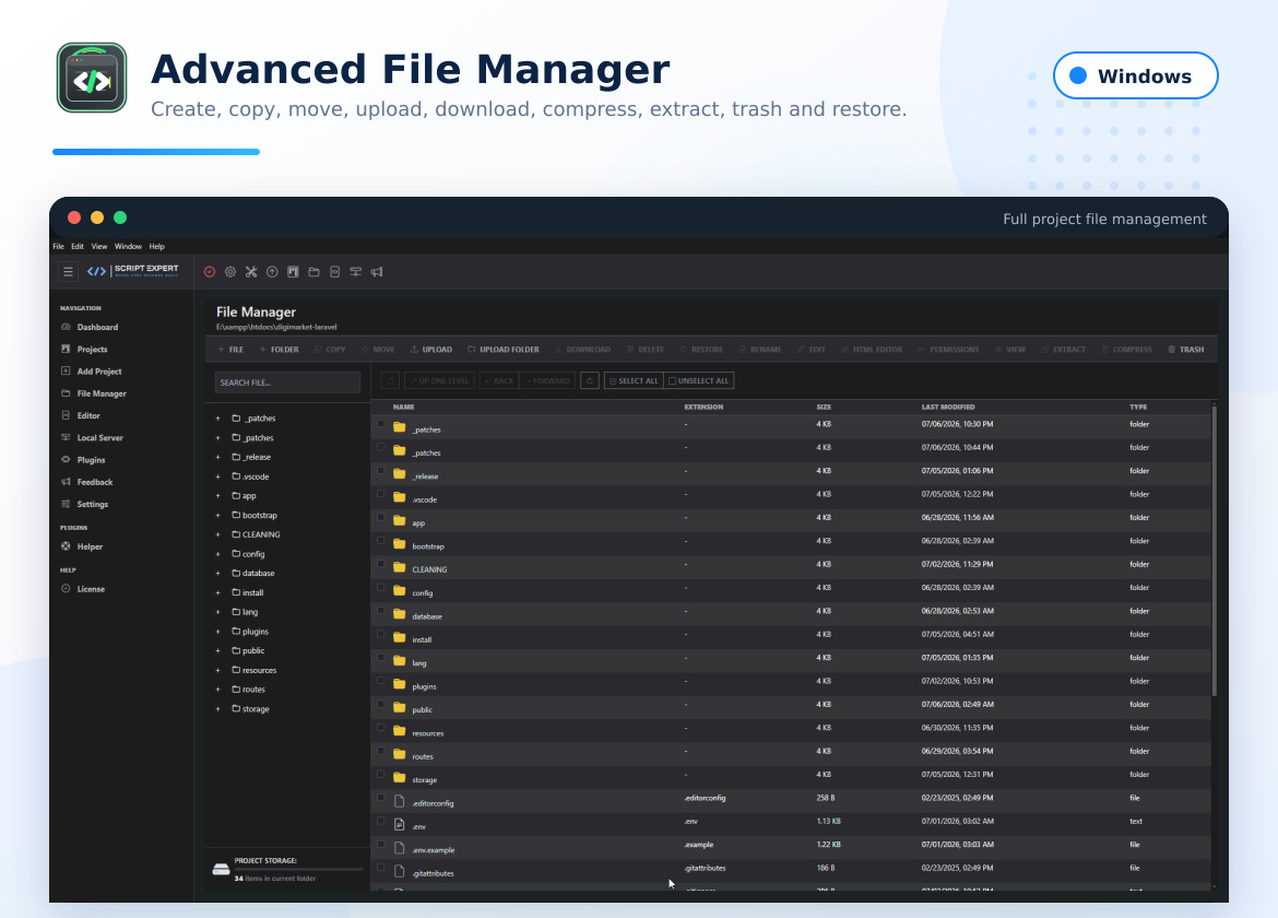 AI Agent Code Editor - Windows Desktop Application
