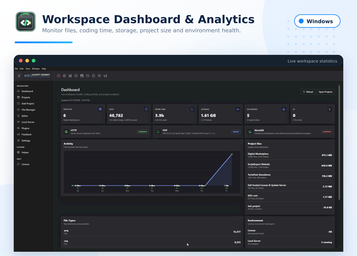 AI Agent Code Editor - Windows Desktop Application