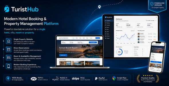 Php Booking Hotel Script Standalone