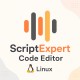 ScriptExpert Code Editor AI Integrated Linux
