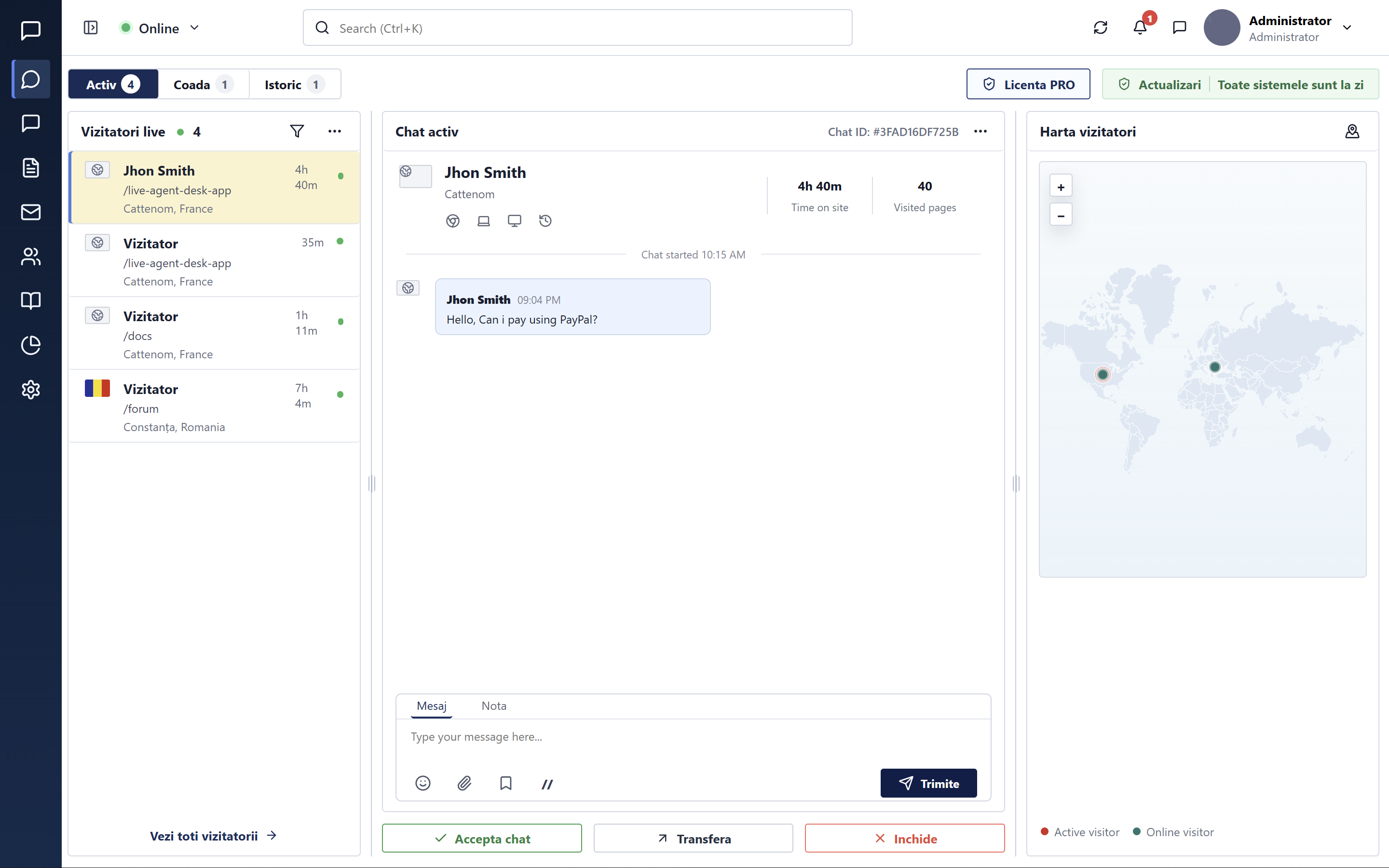 LiveAgentDesk PRO